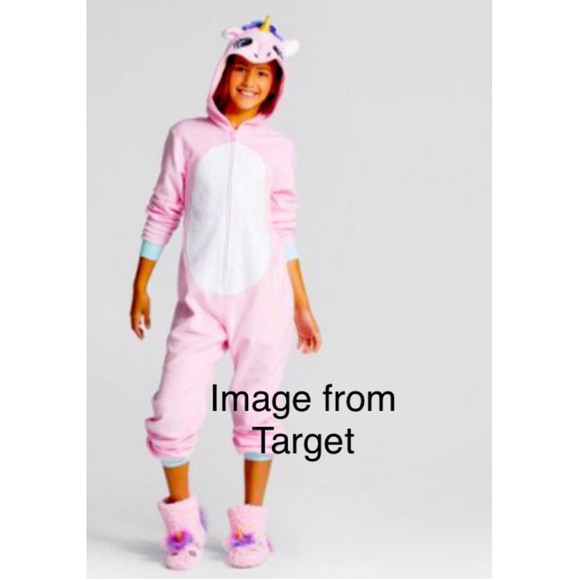 Cat & Jack Bottoms Cat And Jack Unicorn Feety Pj L Poshmark